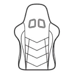 Backrest for Vitesse Gaming Chair VGC01