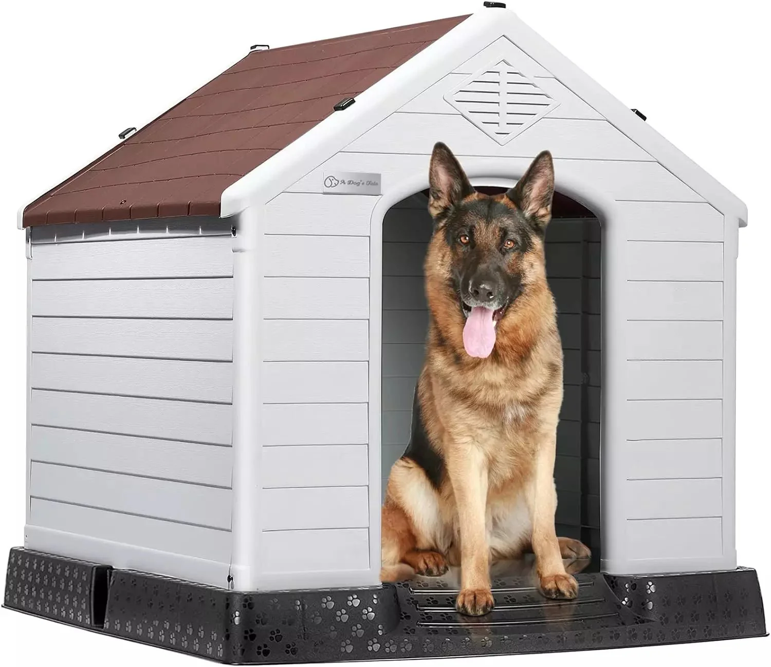 Vitesse Indoor/Outdoor Durable Dog House with Air Vents and Elevated Floor - Image 28