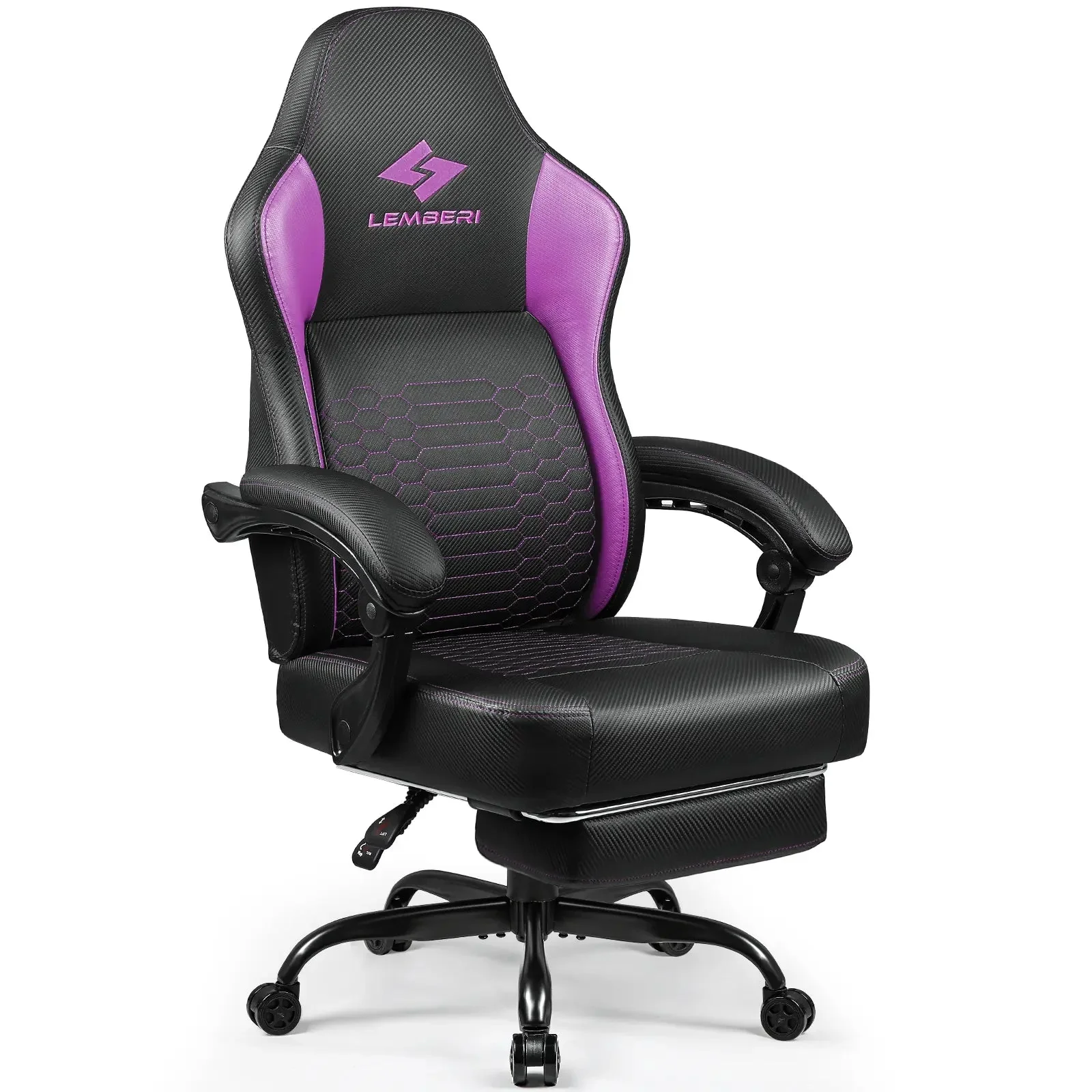 LEMBERI Big and Tall Gaming Chair 400lb Capacity,Gamer Chairs for Adults LGC02 - Image 15