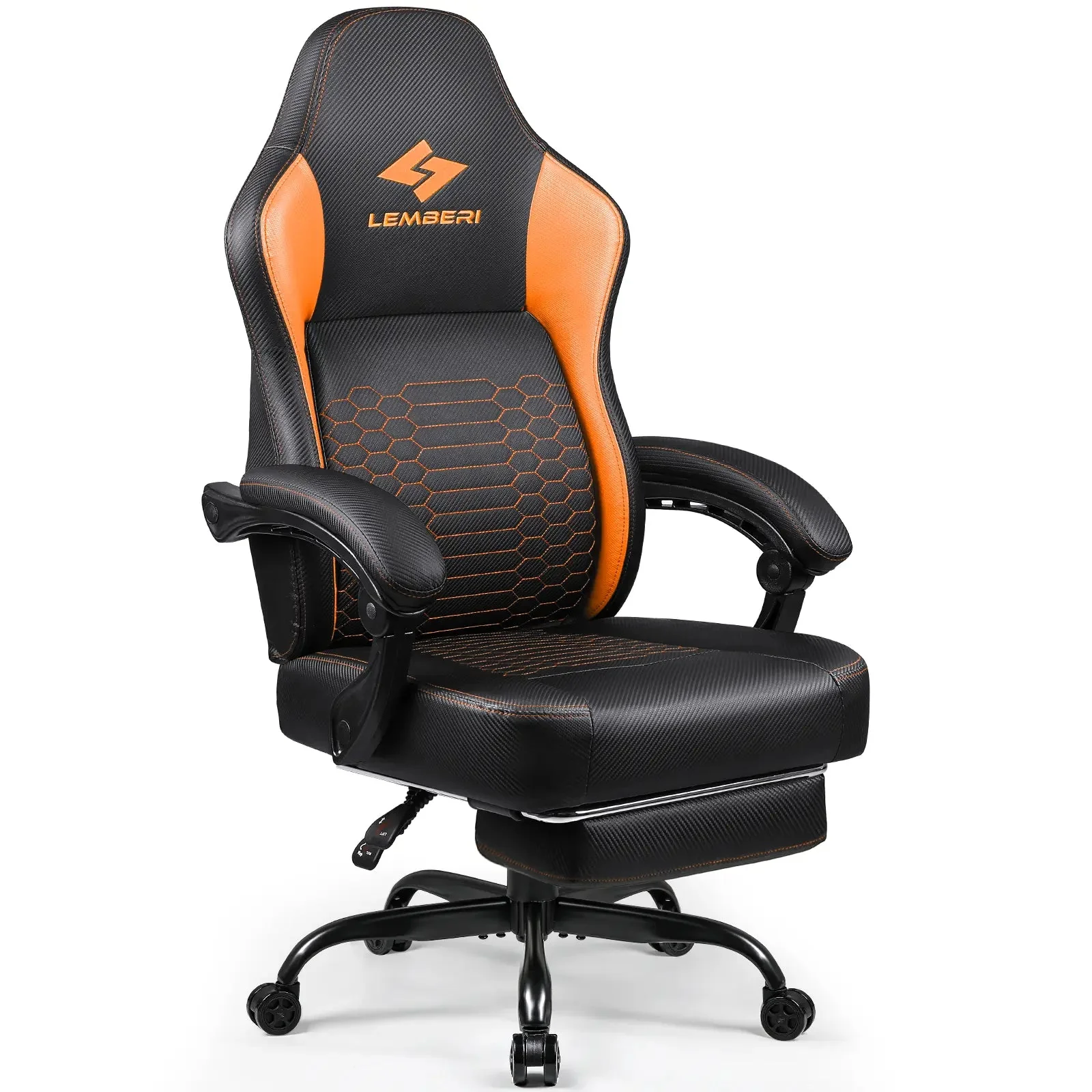 LEMBERI Big and Tall Gaming Chair 400lb Capacity,Gamer Chairs for Adults LGC02 - Image 22