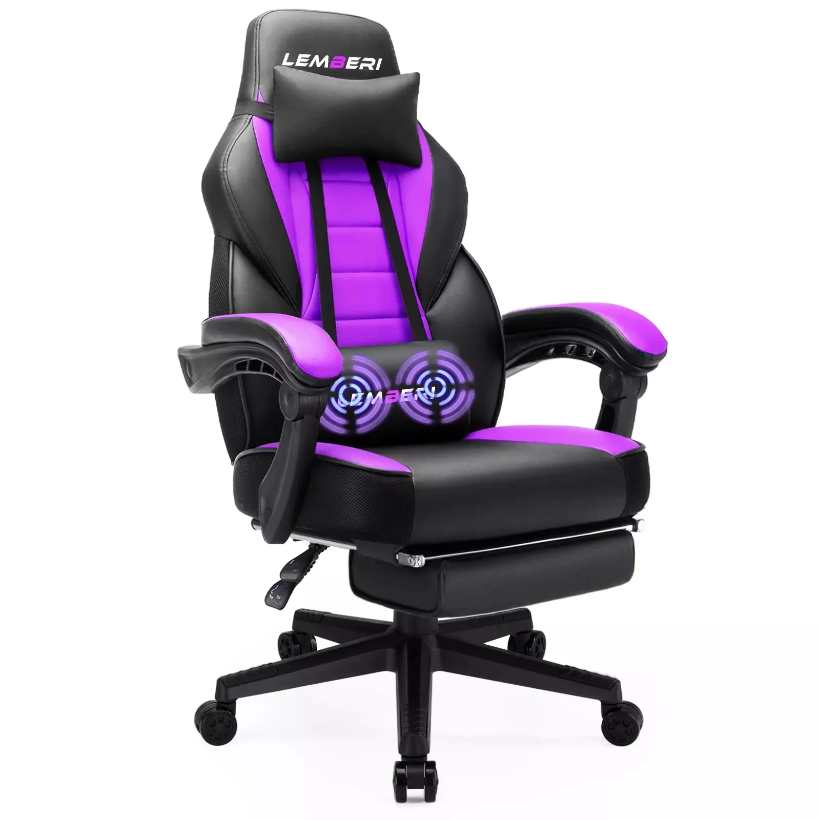 LEMBERI Big and Tall Heavy Duty PC Gaming Chair, Design for Big Guy LGC01 - Image 17