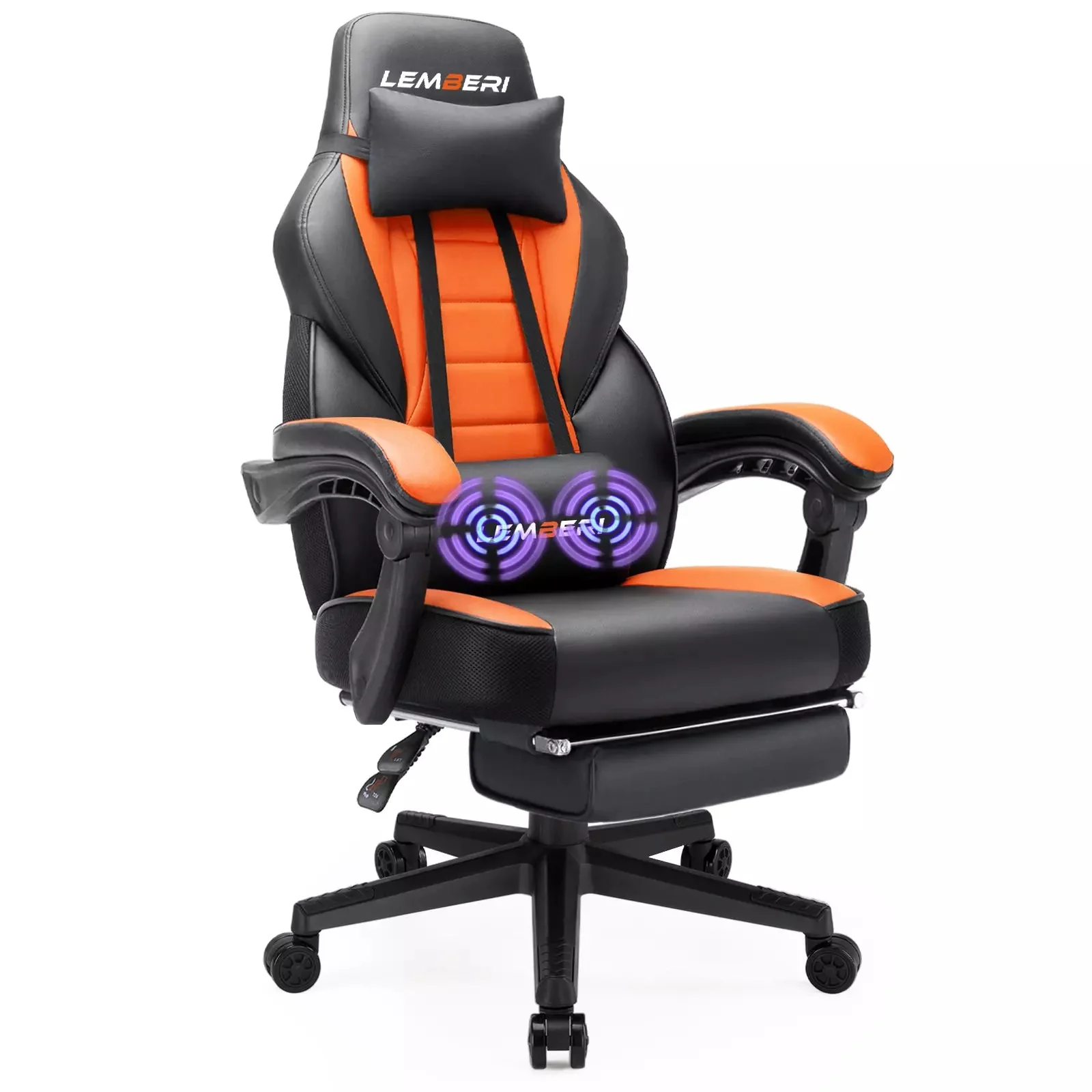 LEMBERI Big and Tall Heavy Duty PC Gaming Chair, Design for Big Guy LGC01 - Image 48