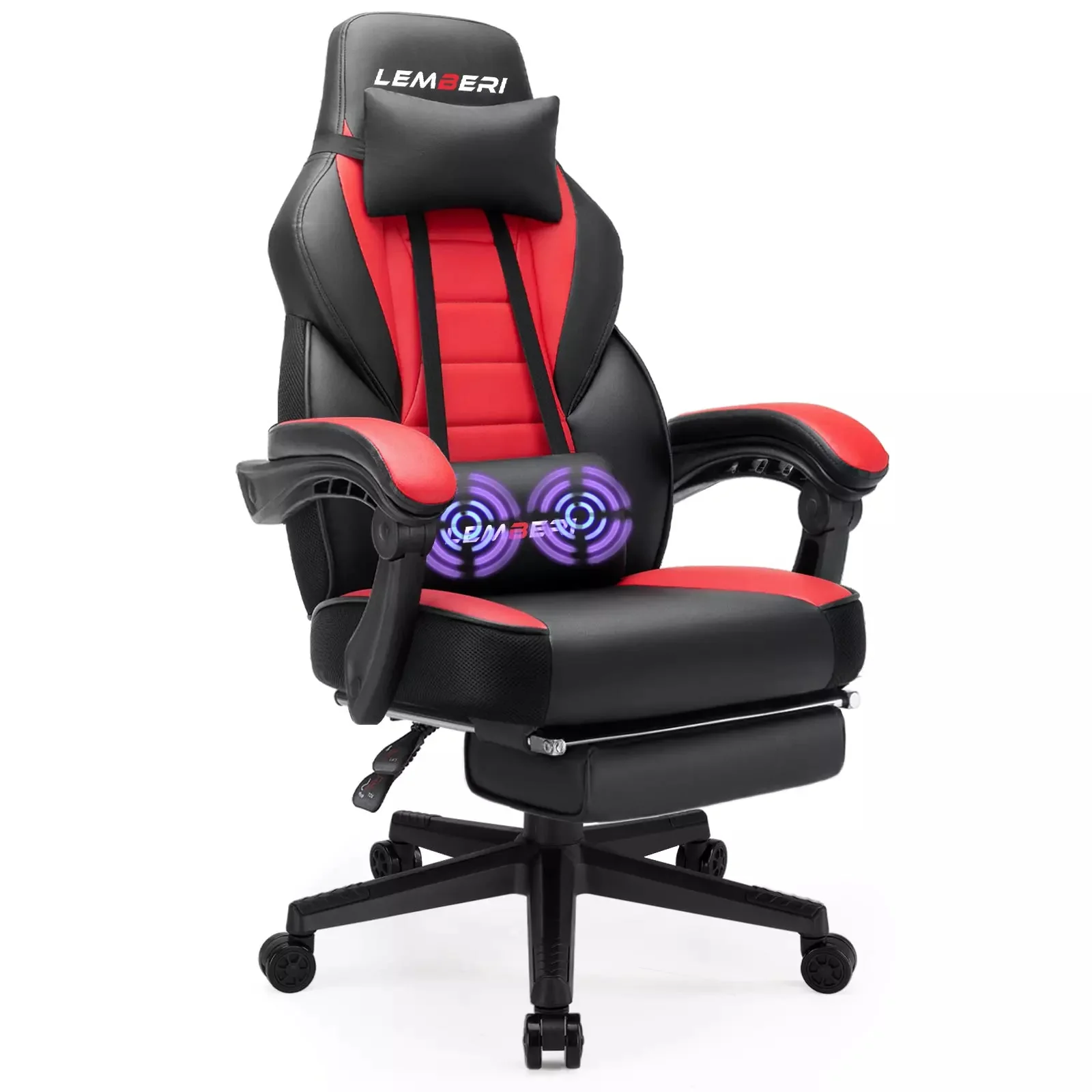 LEMBERI Big and Tall Heavy Duty PC Gaming Chair, Design for Big Guy LGC01 - Image 9
