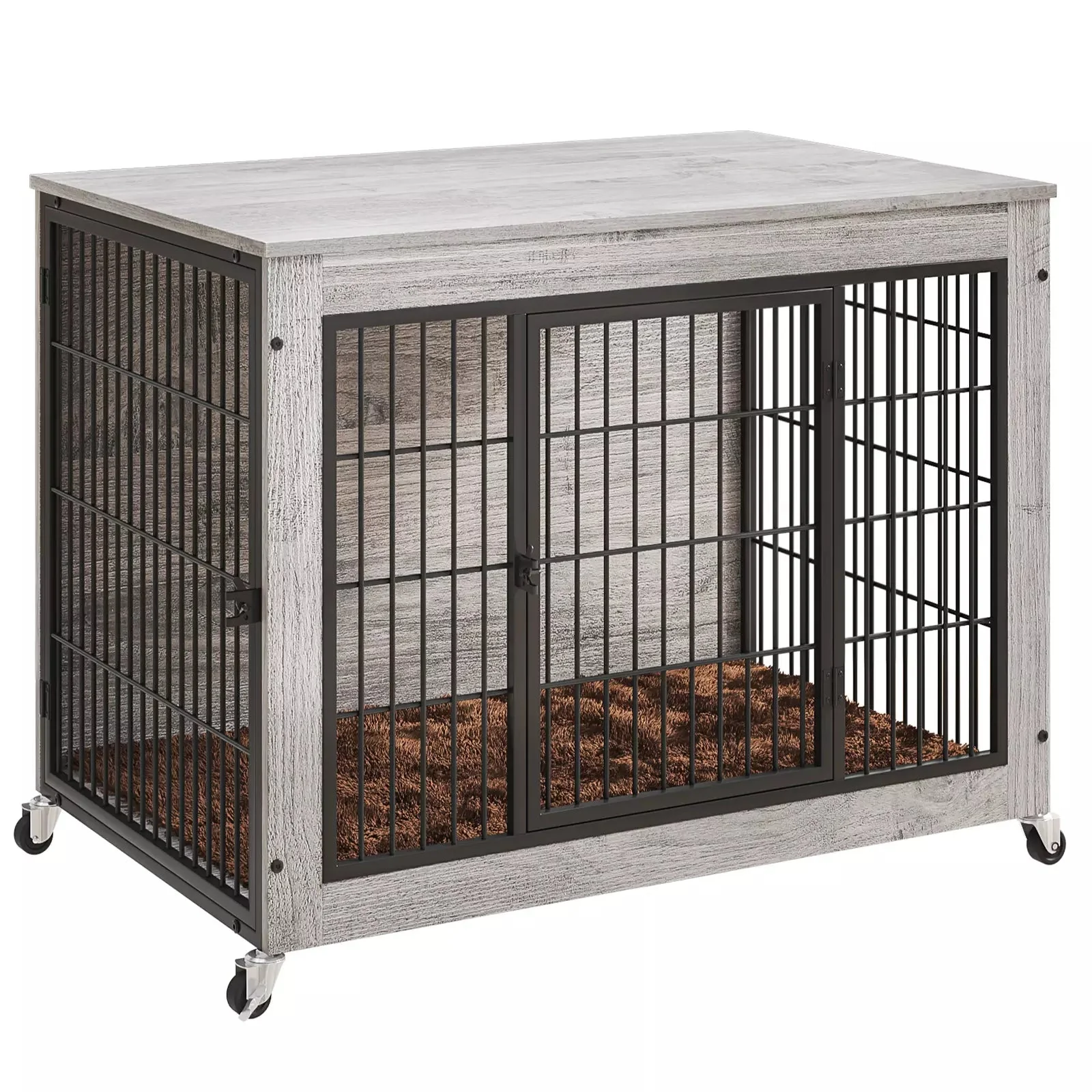 LEMBERI Dog Crate Furniture with Cushion - Image 19
