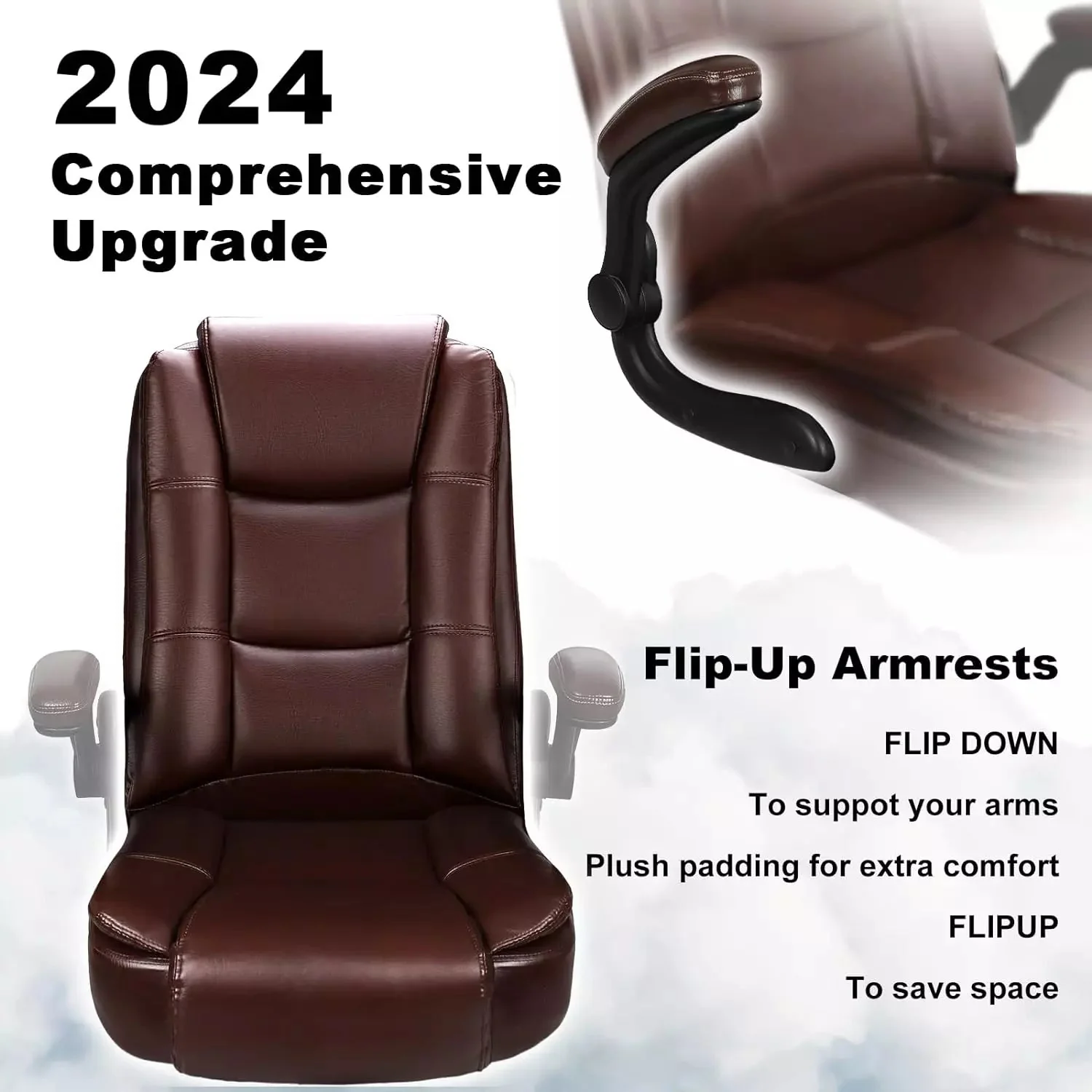 OFIKA Big and Tall Office Chair Computer Desk Chair OFC02 - Image 9