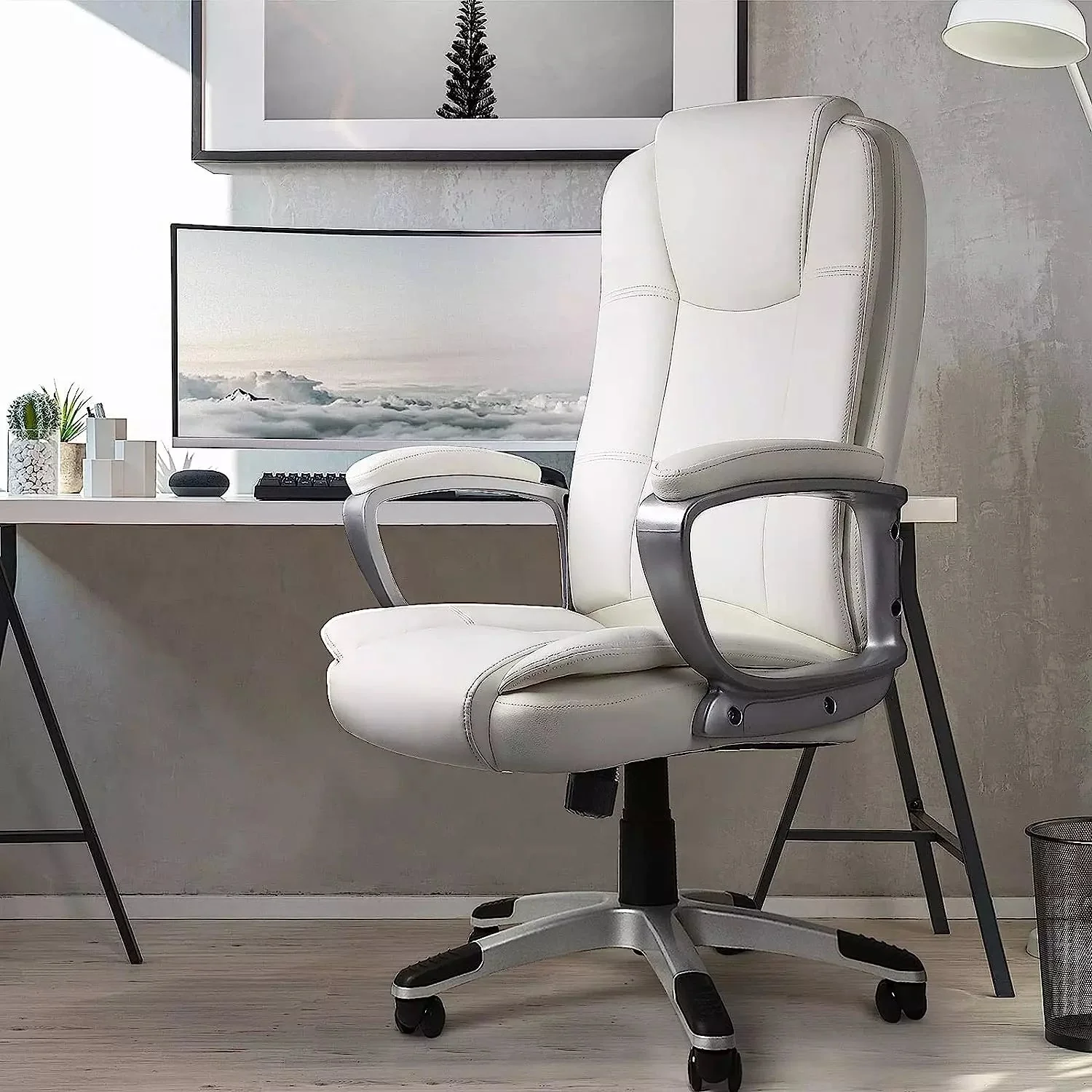 OFIKA High Back Heavy Duty Executive Leather Office Chair, 400LBS 8Hours, OFC01 - Image 24