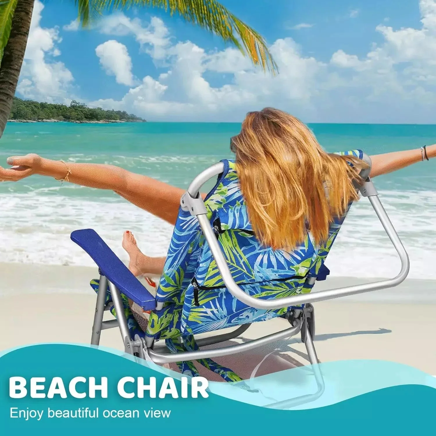Bossin Backpack Beach Chairs for Adults,Camping Chairs - Image 29