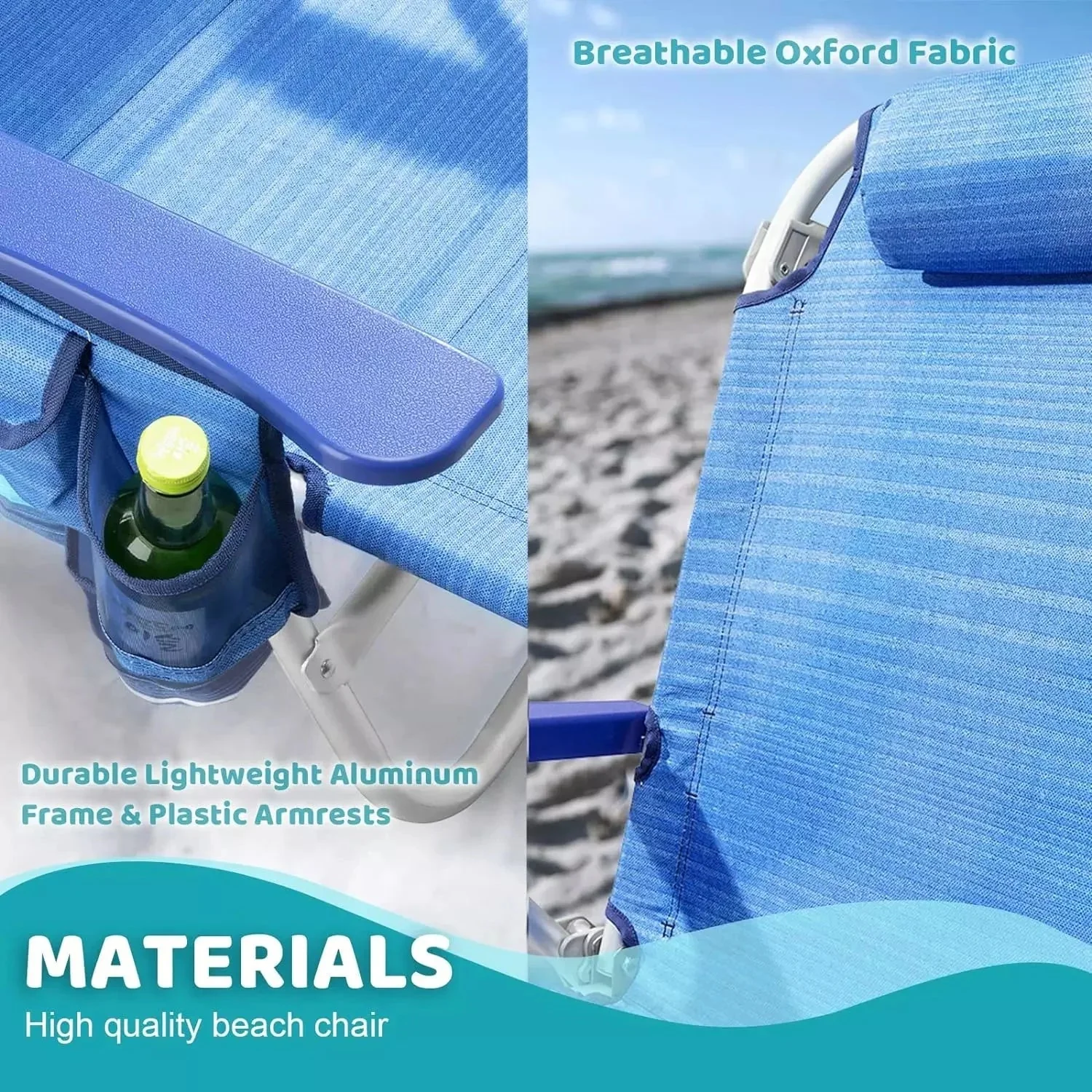 Bossin Backpack Beach Chairs for Adults,Camping Chairs - Image 36