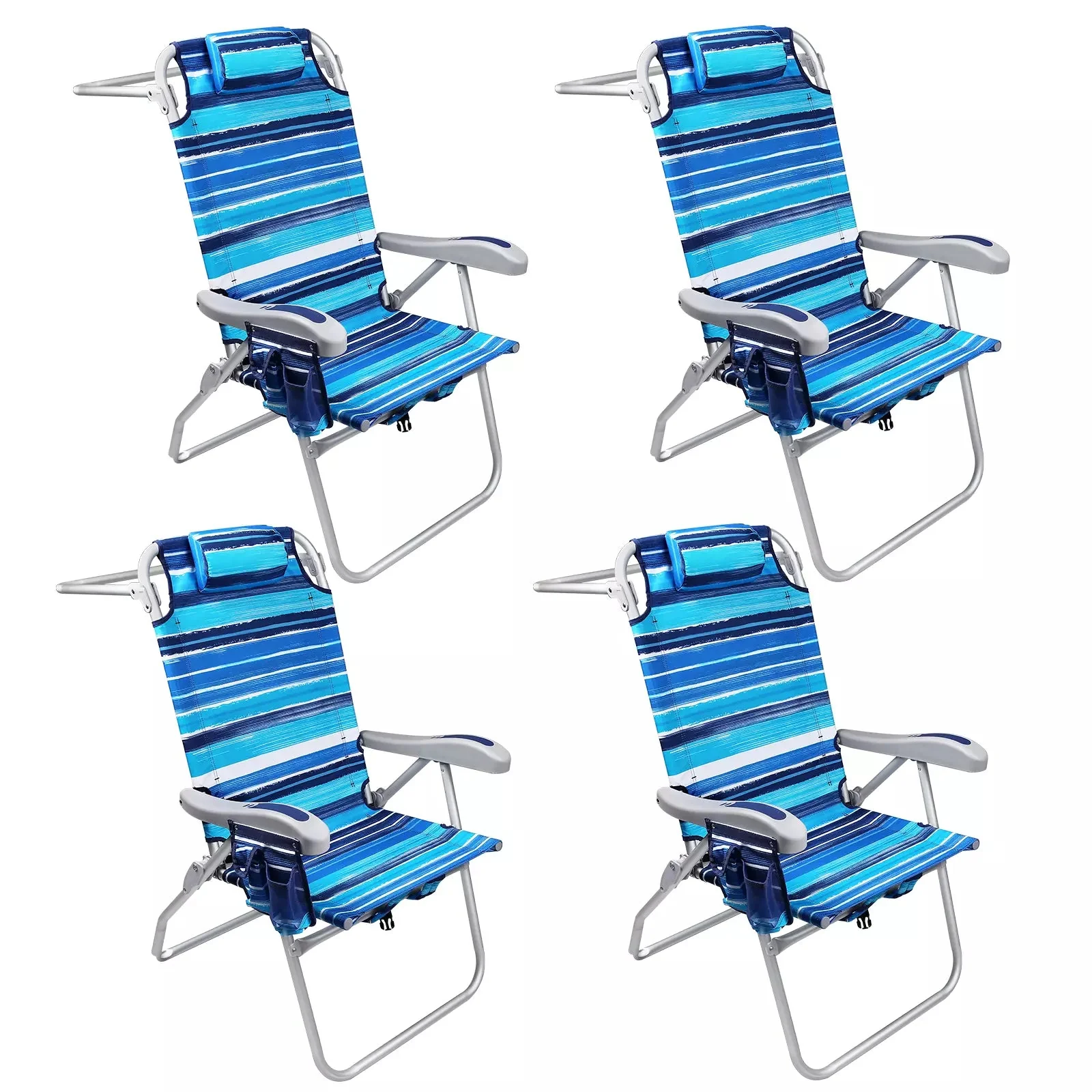 Bossin Backpack Beach Chairs for Adults,Camping Chairs - Image 53