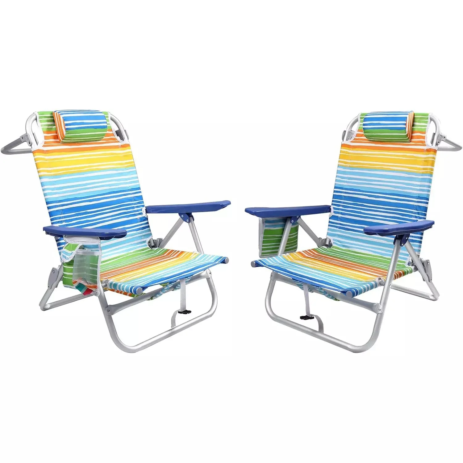 VITESSE Backpack Beach Chairs for Adults,Camping Chairs with Headrest - Image 12