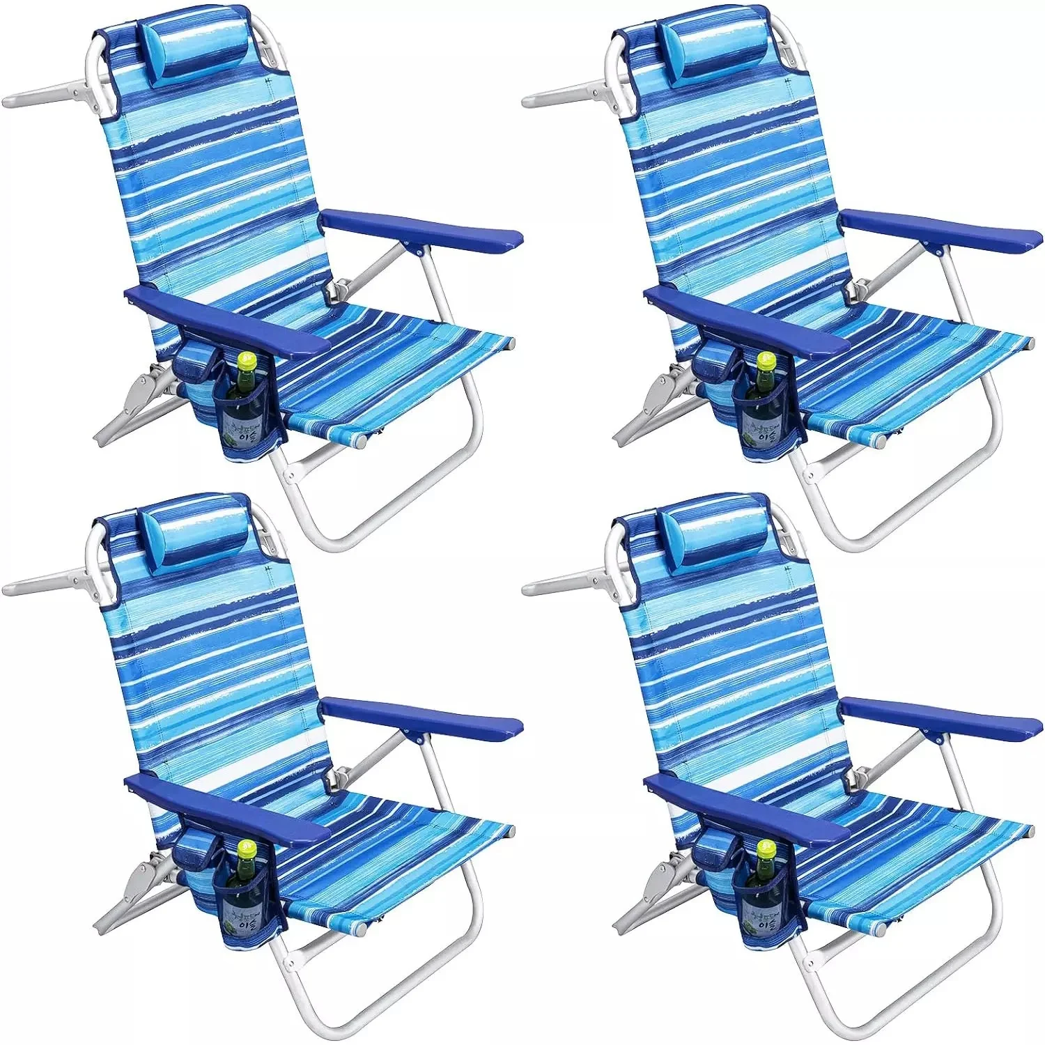 VITESSE Backpack Beach Chairs for Adults,Camping Chairs with Headrest - Image 3