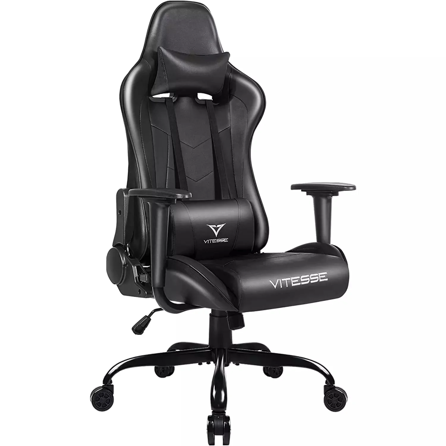 VITESSE Ergonomic Leather Gaming Chair, Reclining PC Gaming Chair VGC01 - Image 10