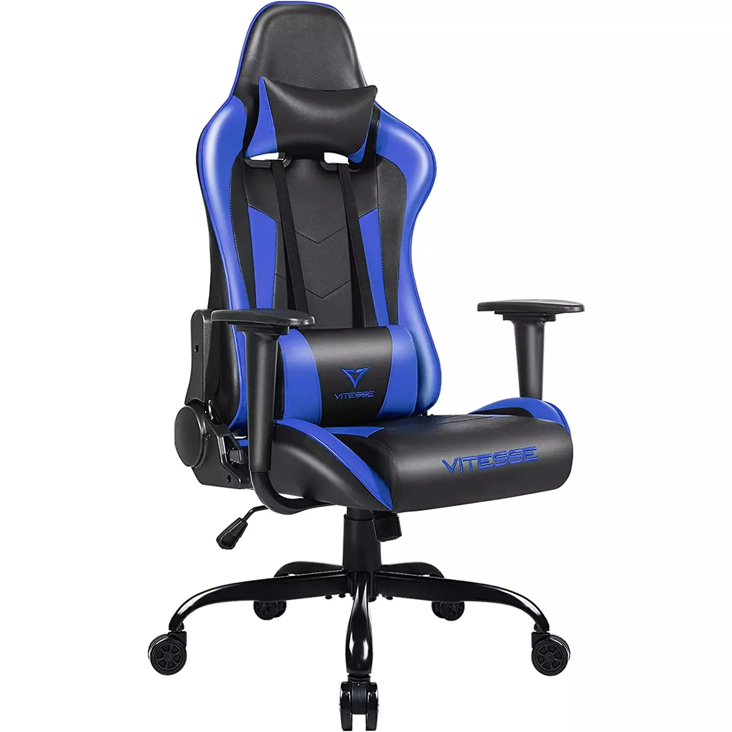 VITESSE Ergonomic Leather Gaming Chair, Reclining PC Gaming Chair VGC01 - Image 53