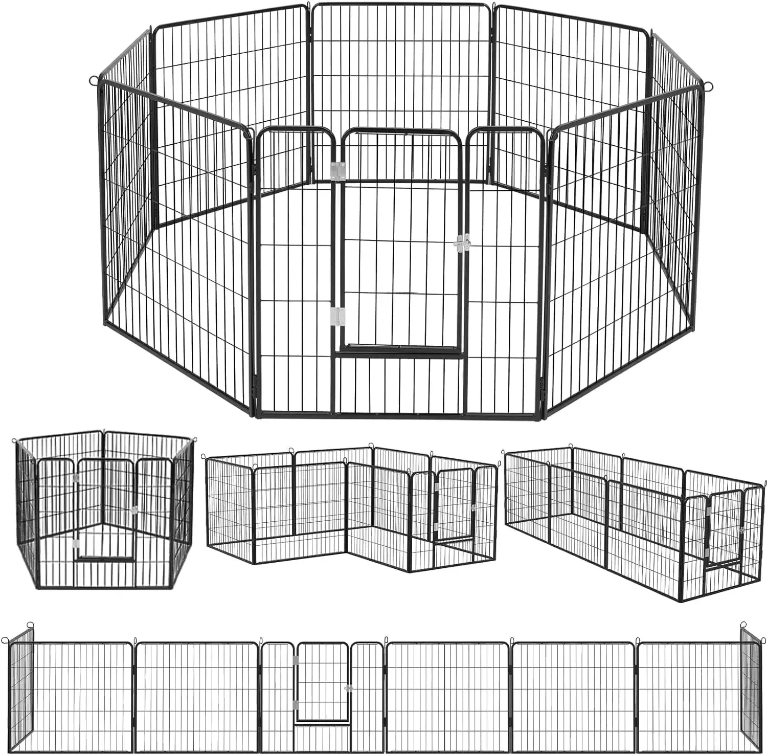 Waleaf Heavy Duty Metal Dog Playpen for Outdoor - Image 15