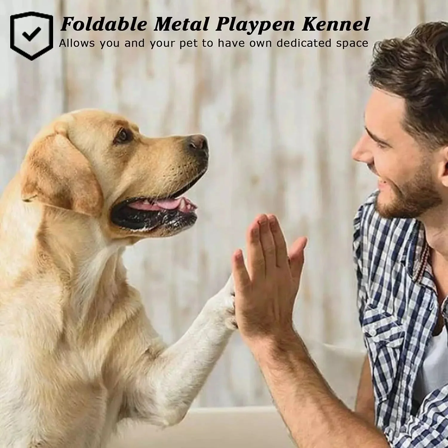 Waleaf Heavy Duty Metal Dog Playpen for Outdoor - Image 7