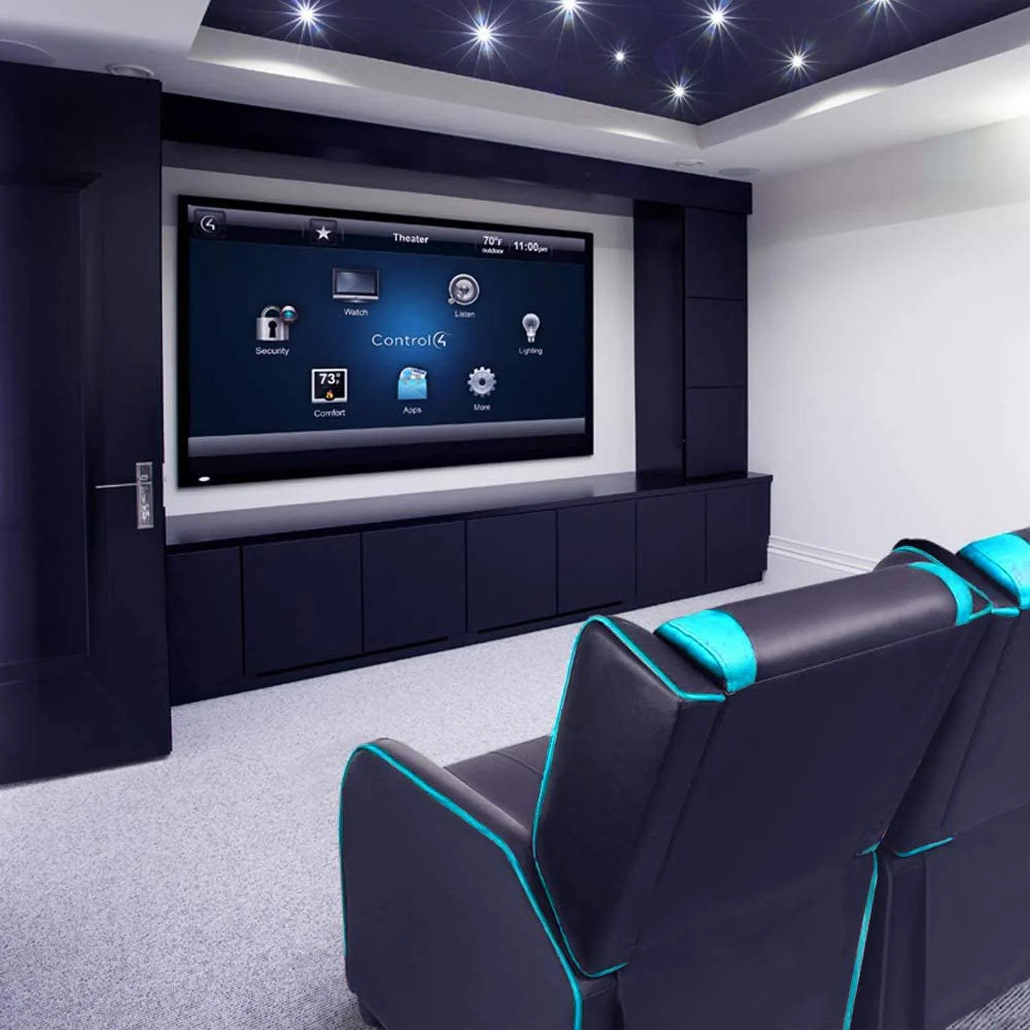 Vitesse Racing Style Single Gaming Recliner & Sofa, Theater Seat - Image 38