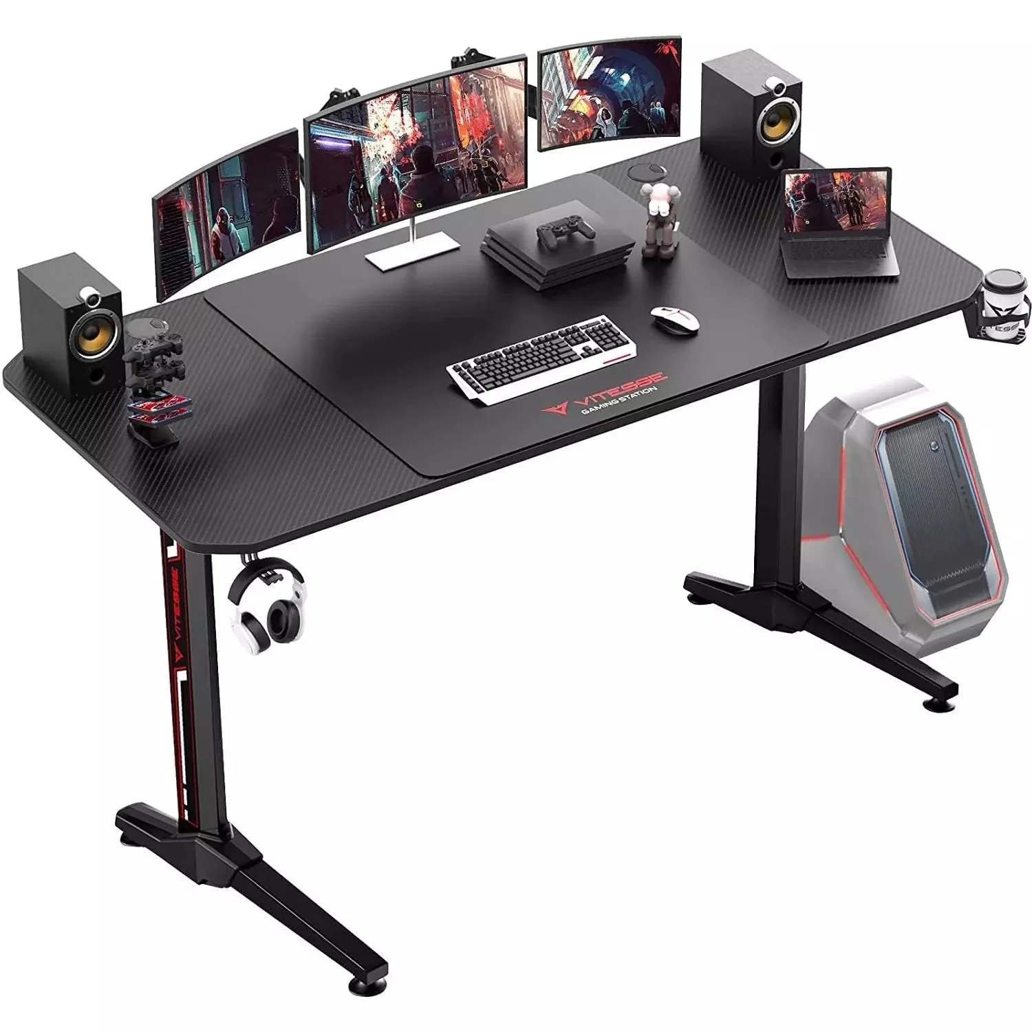 Vitesse Z-Shaped/T-Shaped Gaming Desk ZD01/TD01 Mousepad/Mouse Pad - Image 3