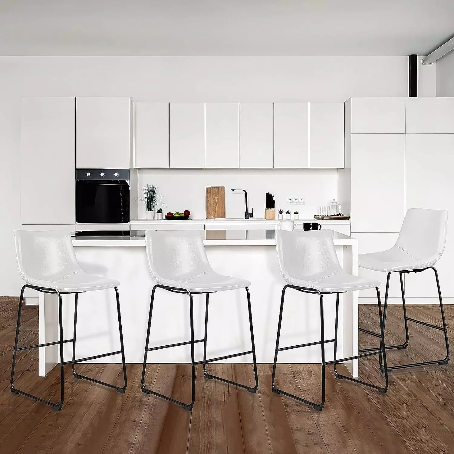 Vitesse Bar Stools ,Counter Height Bar Stools with Back - Image 19