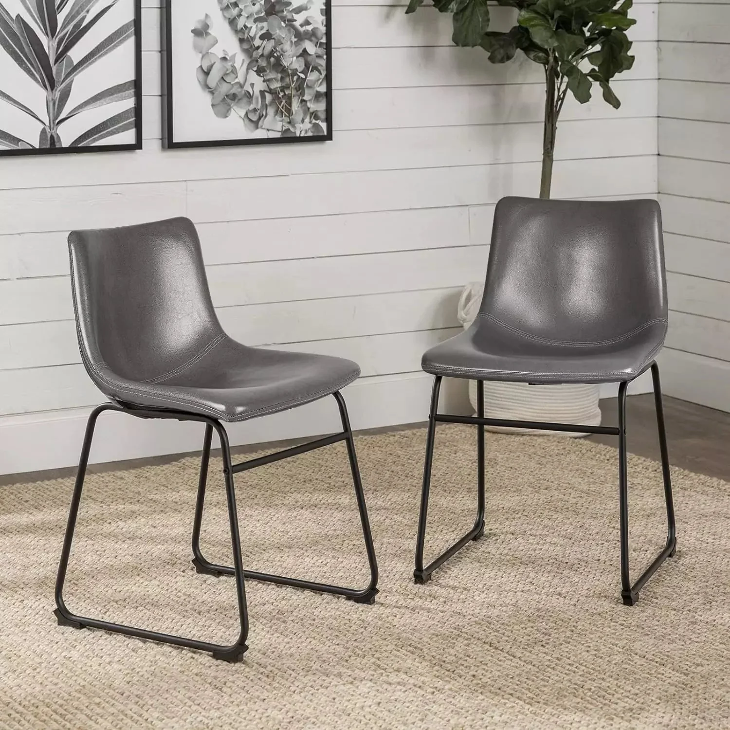 Vitesse Bar Stools ,Counter Height Bar Stools with Back - Image 2