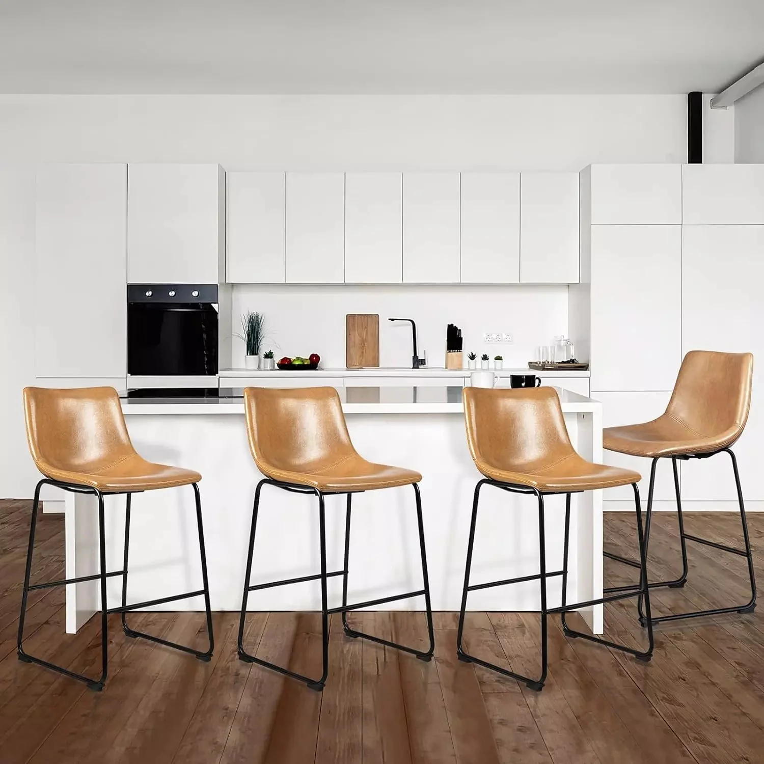 Vitesse Bar Stools ,Counter Height Bar Stools with Back - Image 20
