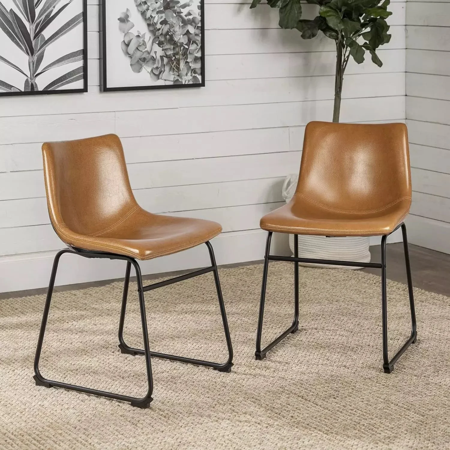 Vitesse Bar Stools ,Counter Height Bar Stools with Back - Image 4