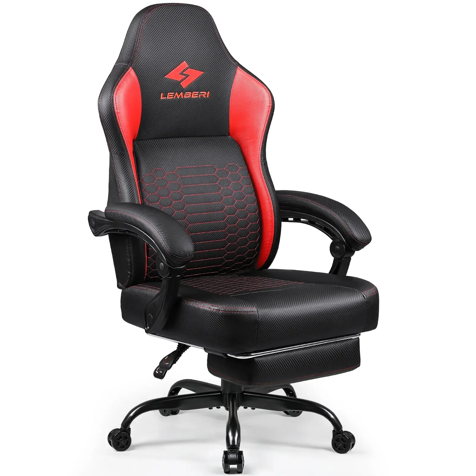 BOSSIN Big and Tall Gaming Chair 400lb Capacity,Gamer Chairs for Adults