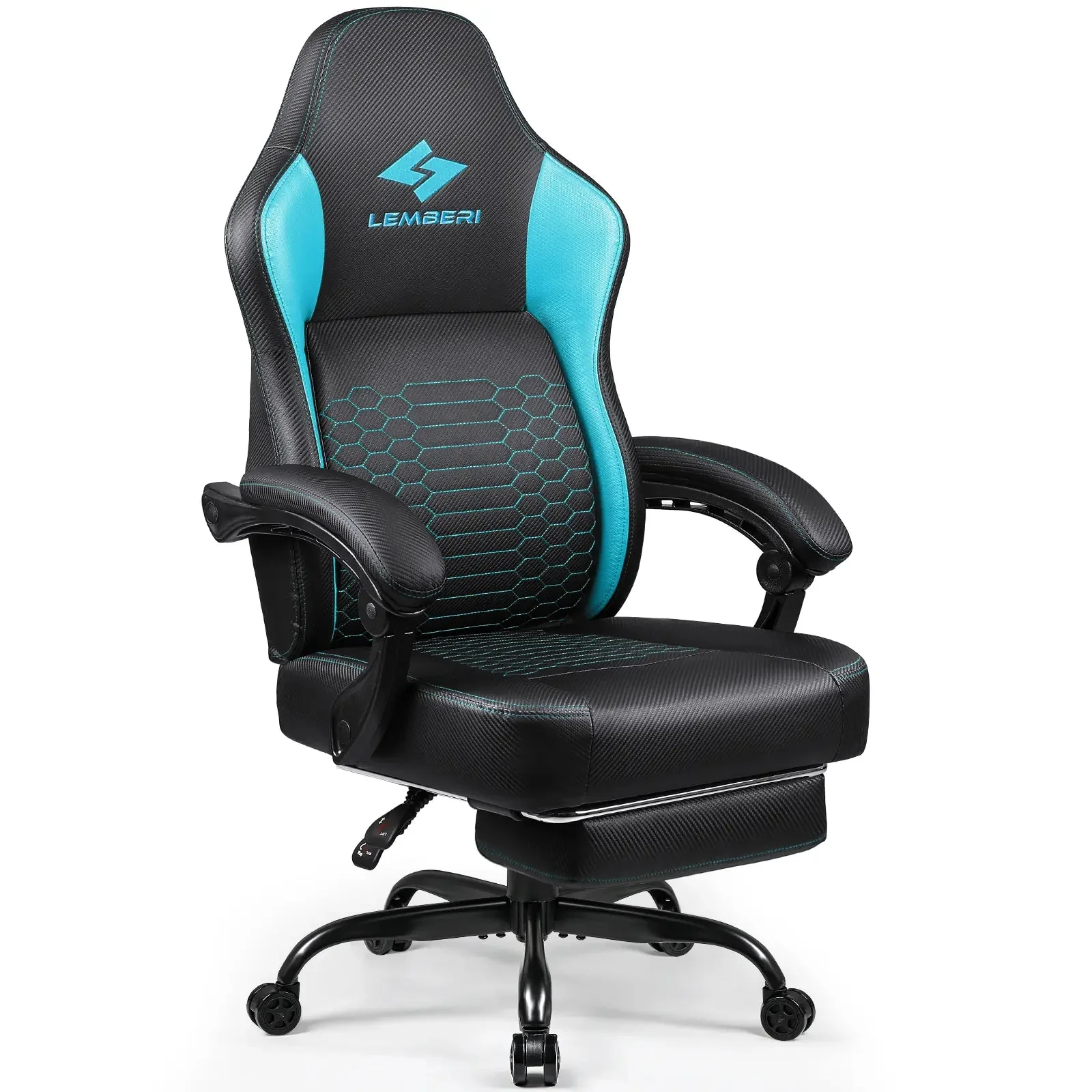 BOSSIN Big and Tall Gaming Chair 400lb Capacity,Gamer Chairs for Adults - Image 29