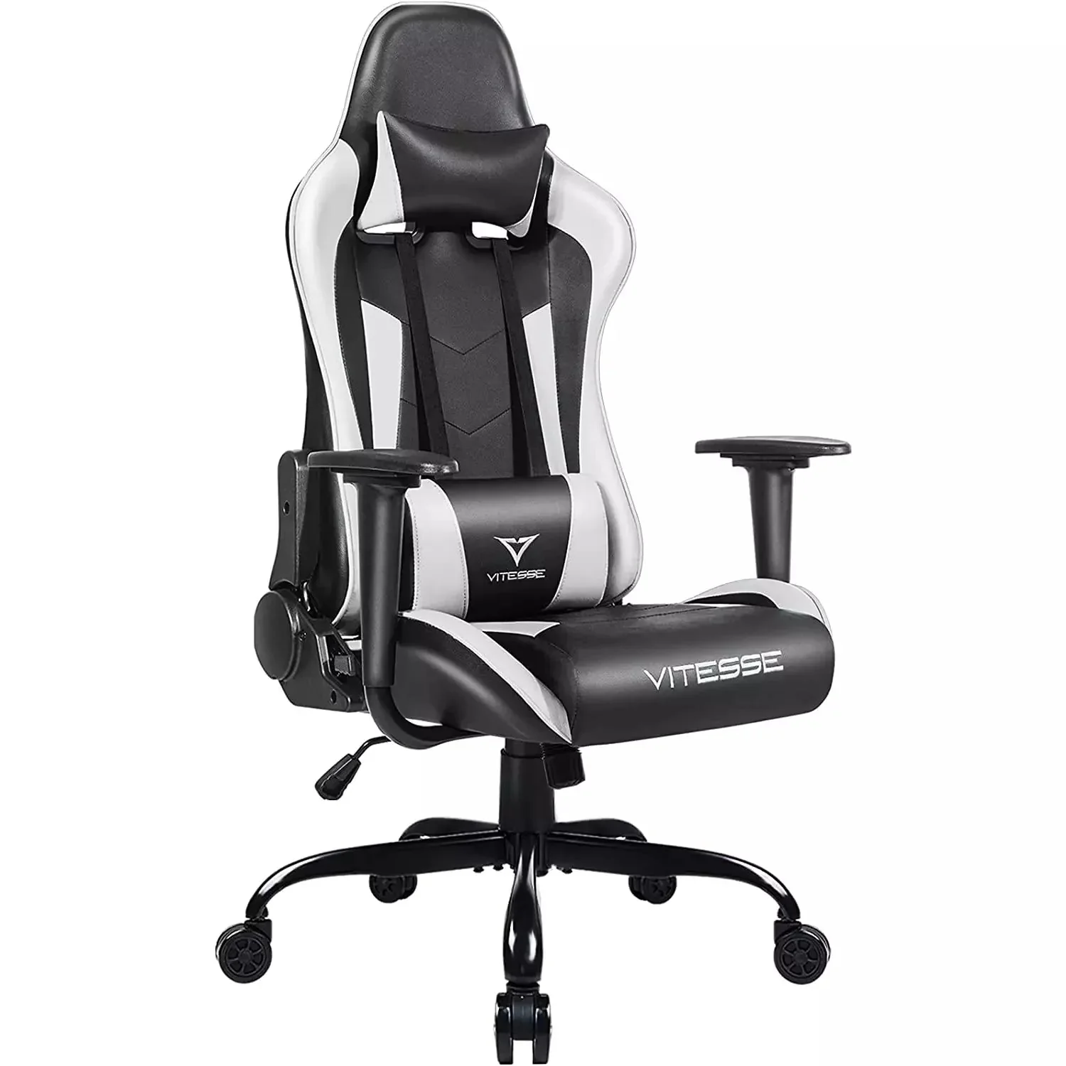Bossin Ergonomic Leather Gaming Chair, Reclining PC Gaming Chair - Image 34
