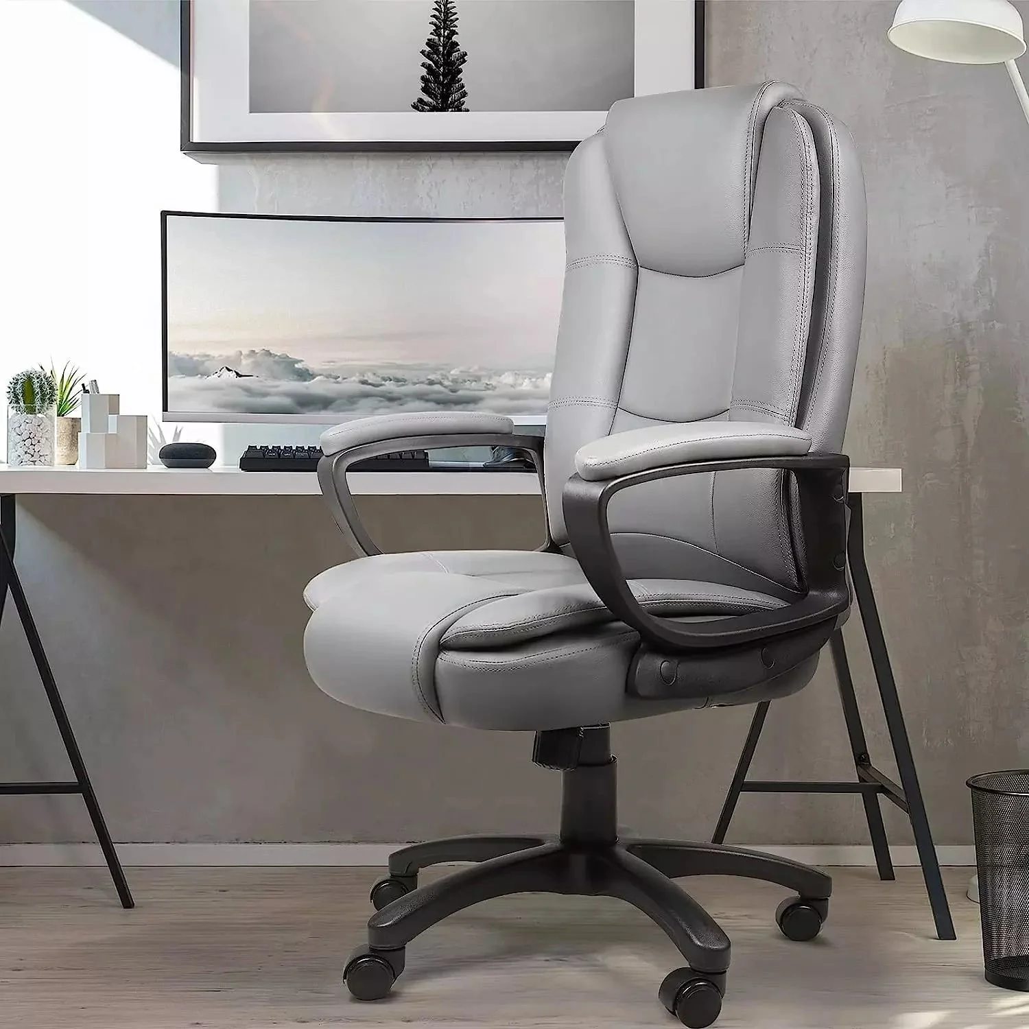 Waleaf Office Desk Chair,Big and Tall Managerial Executive Chair - Image 28